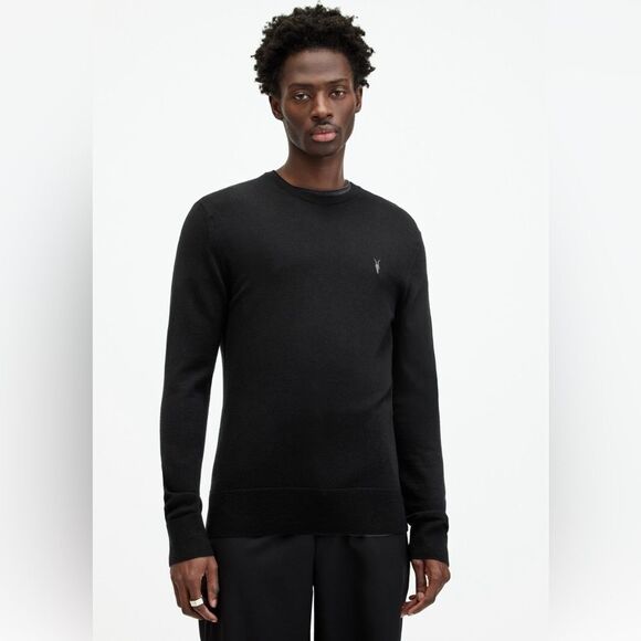 All Saints Other - Mode Merino Crew Neck Ramskull &
Sweater NWOT Size XL